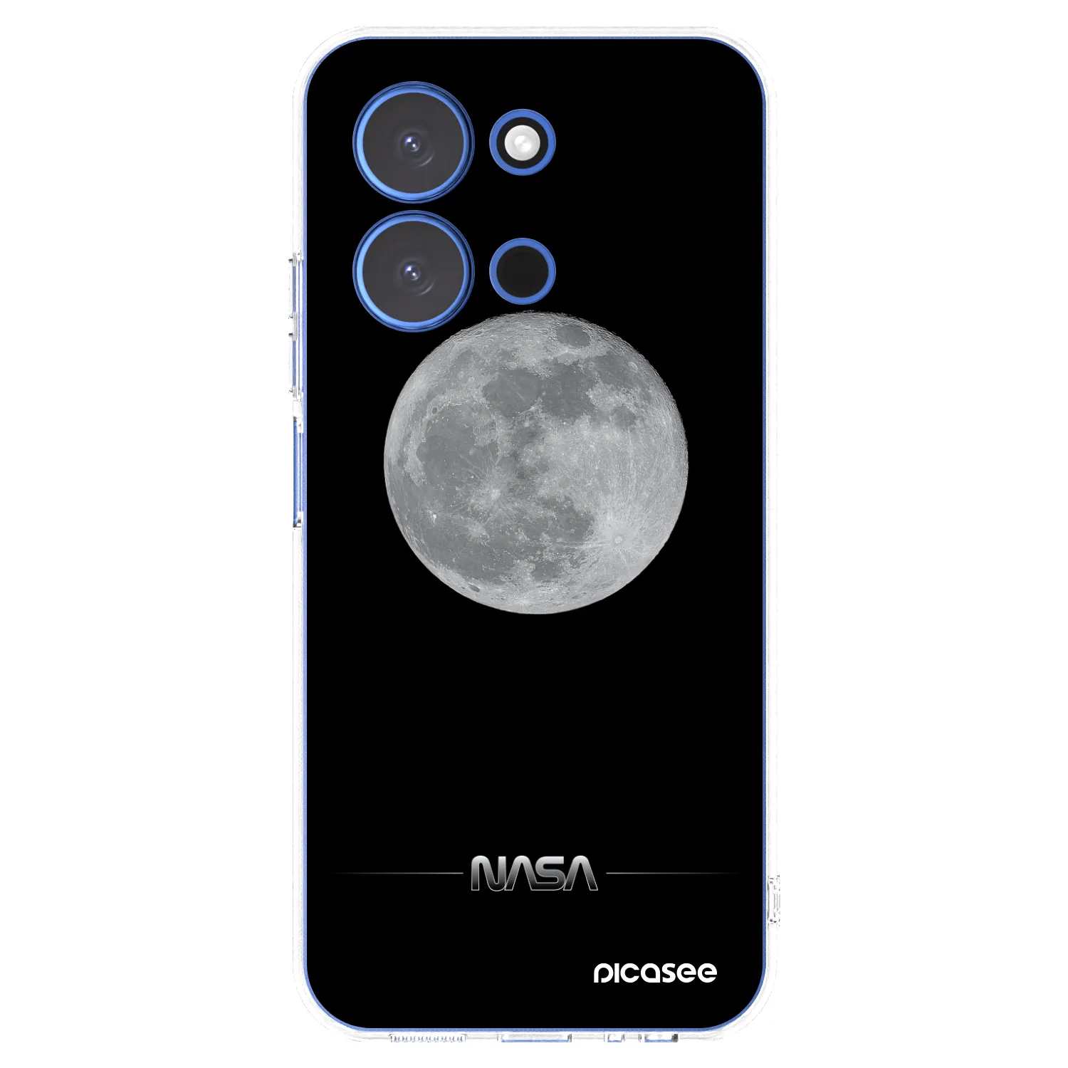 Picasee husă transparentă din silicon pentru Xiaomi Redmi 15C 4G - Moon Minimal