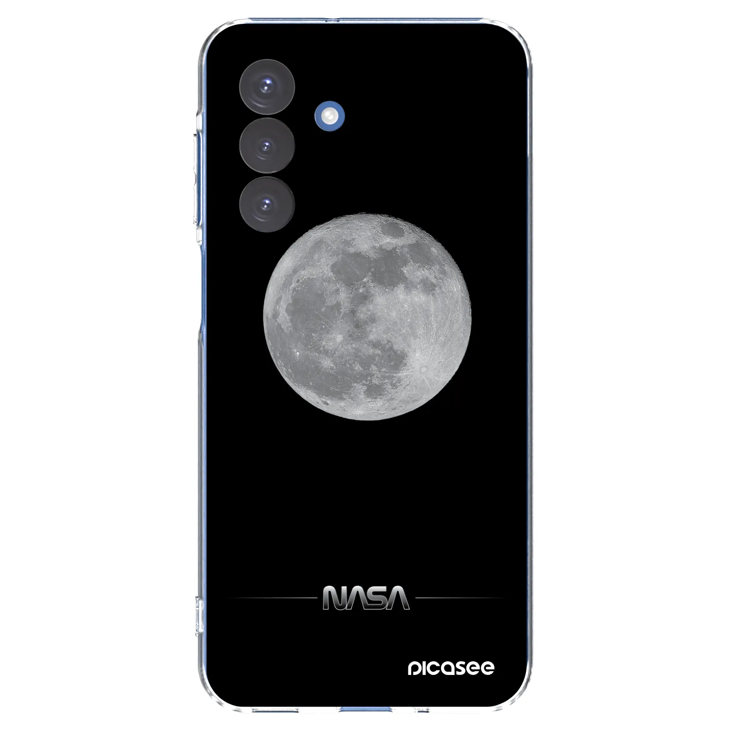 Picasee husă transparentă din silicon pentru Samsung Galaxy A17 5G - Moon Minimal