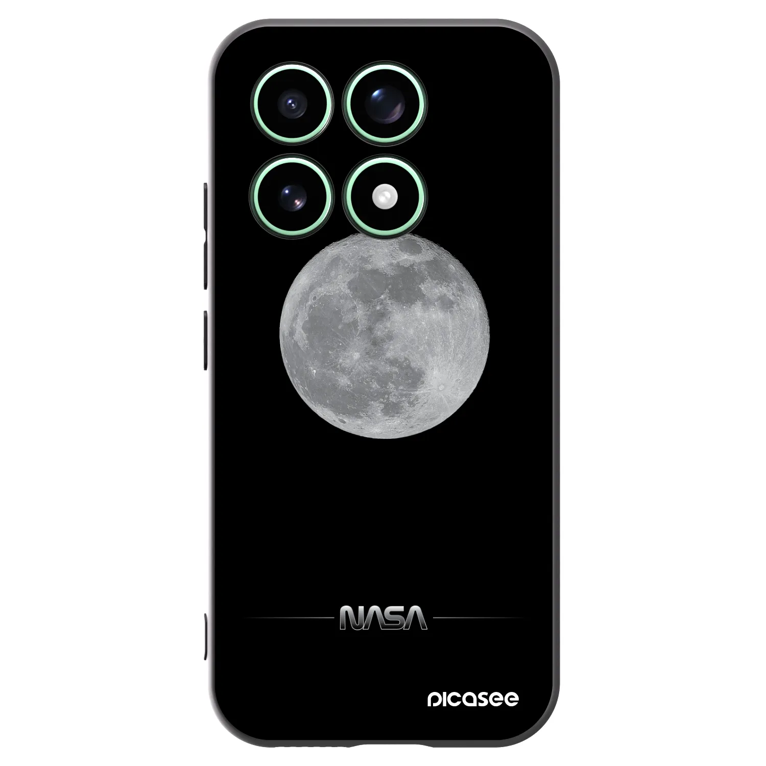 Picasee husă neagră din silicon pentru Xiaomi 17 - Moon Minimal
