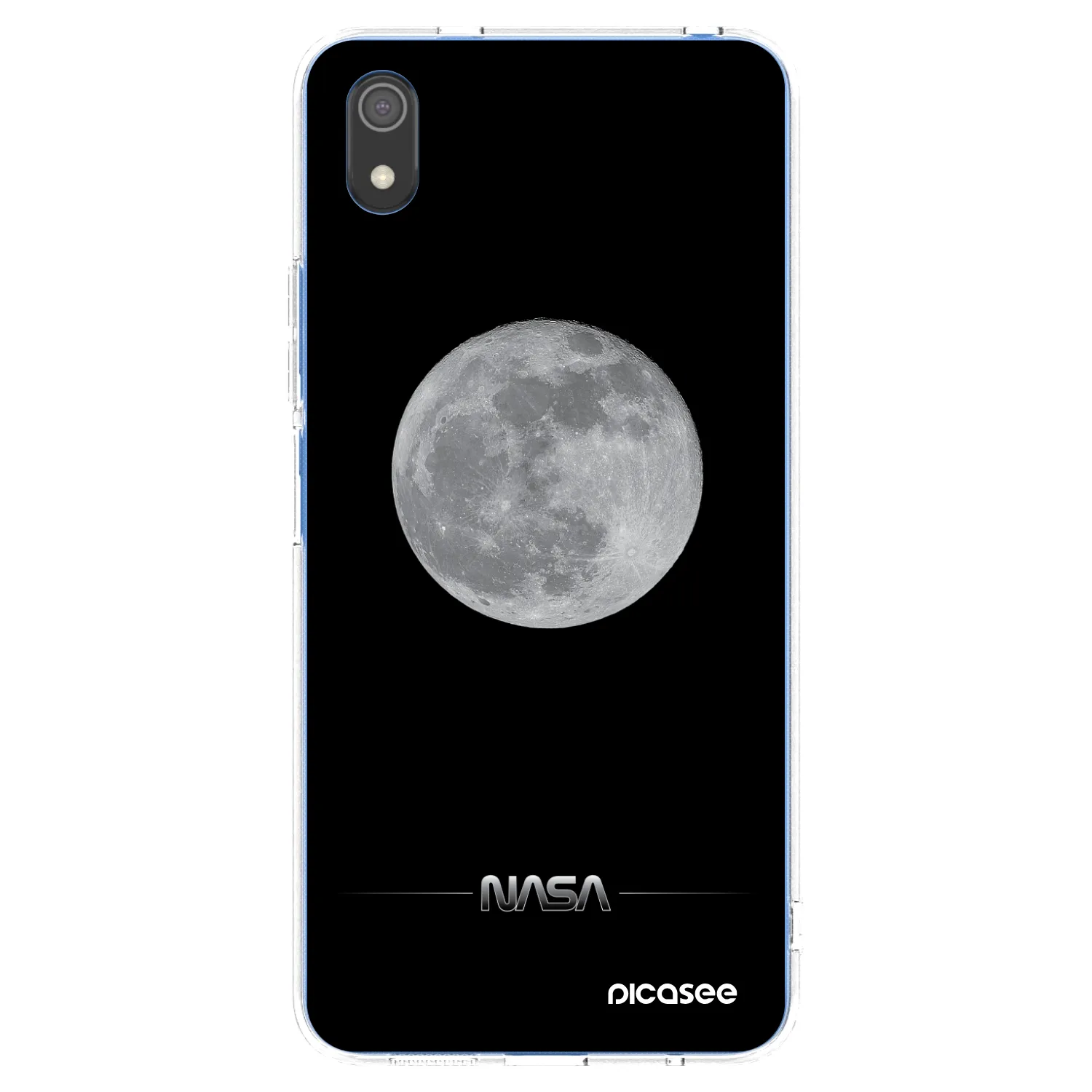 Picasee husă transparentă din silicon pentru Xiaomi Redmi 7A - Moon Minimal