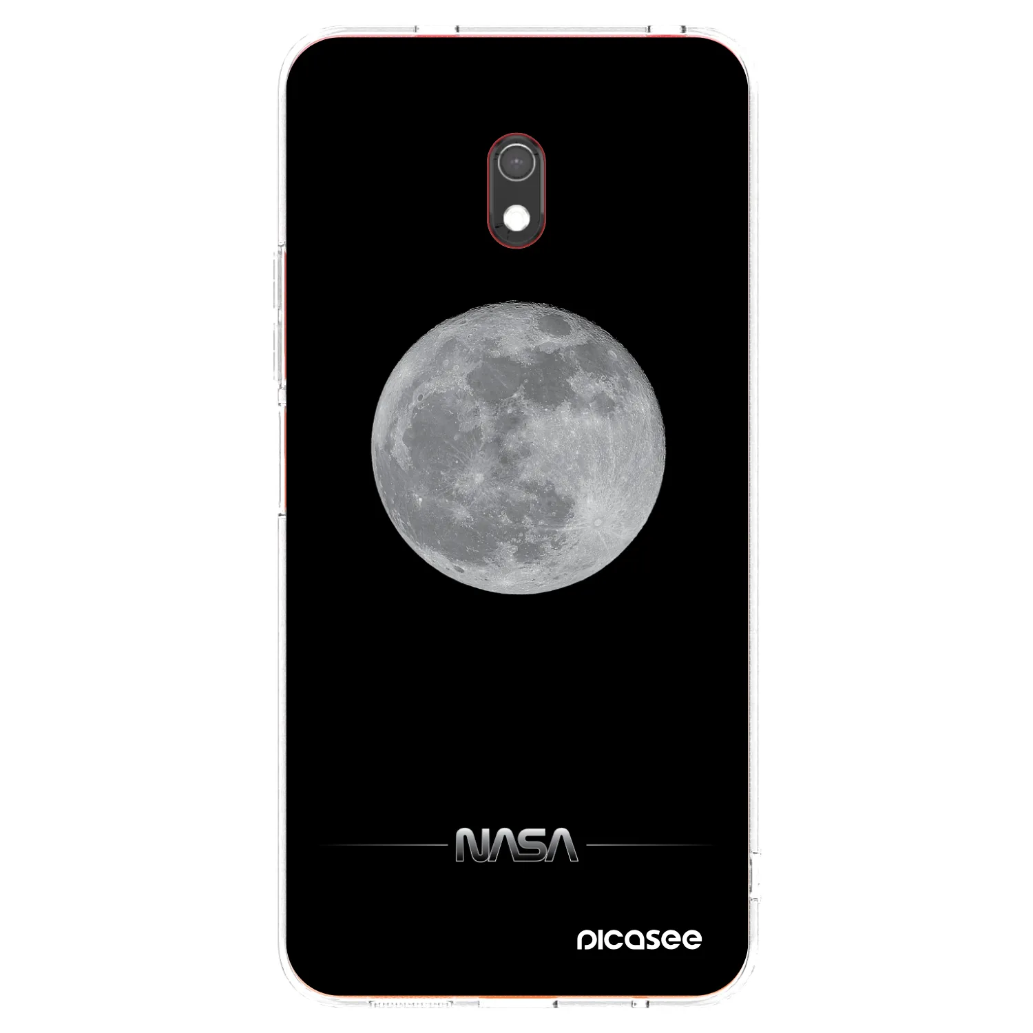 Picasee husă transparentă din silicon pentru Xiaomi Redmi 8A - Moon Minimal