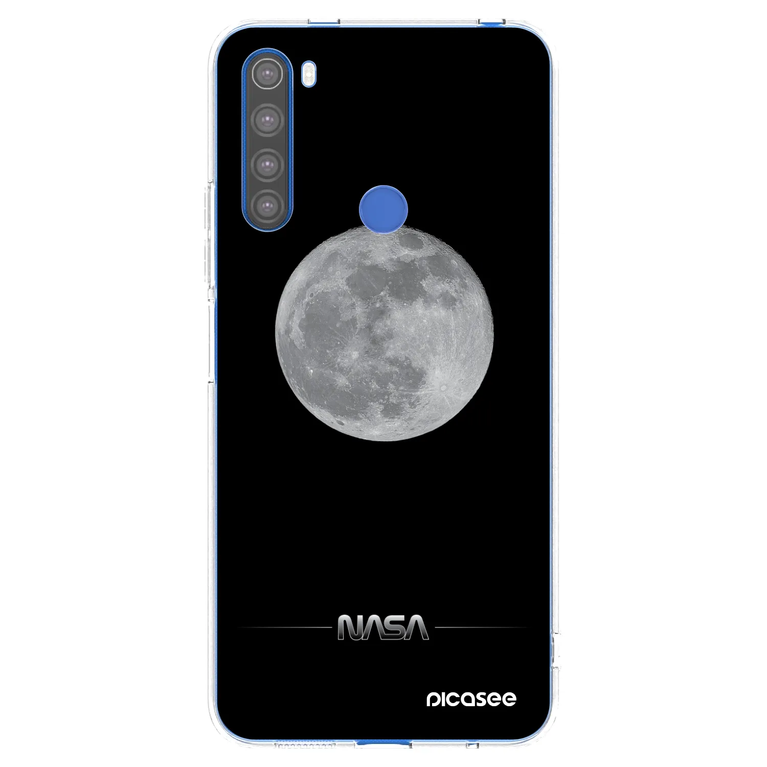Picasee husă transparentă din silicon pentru Xiaomi Redmi Note 8T - Moon Minimal