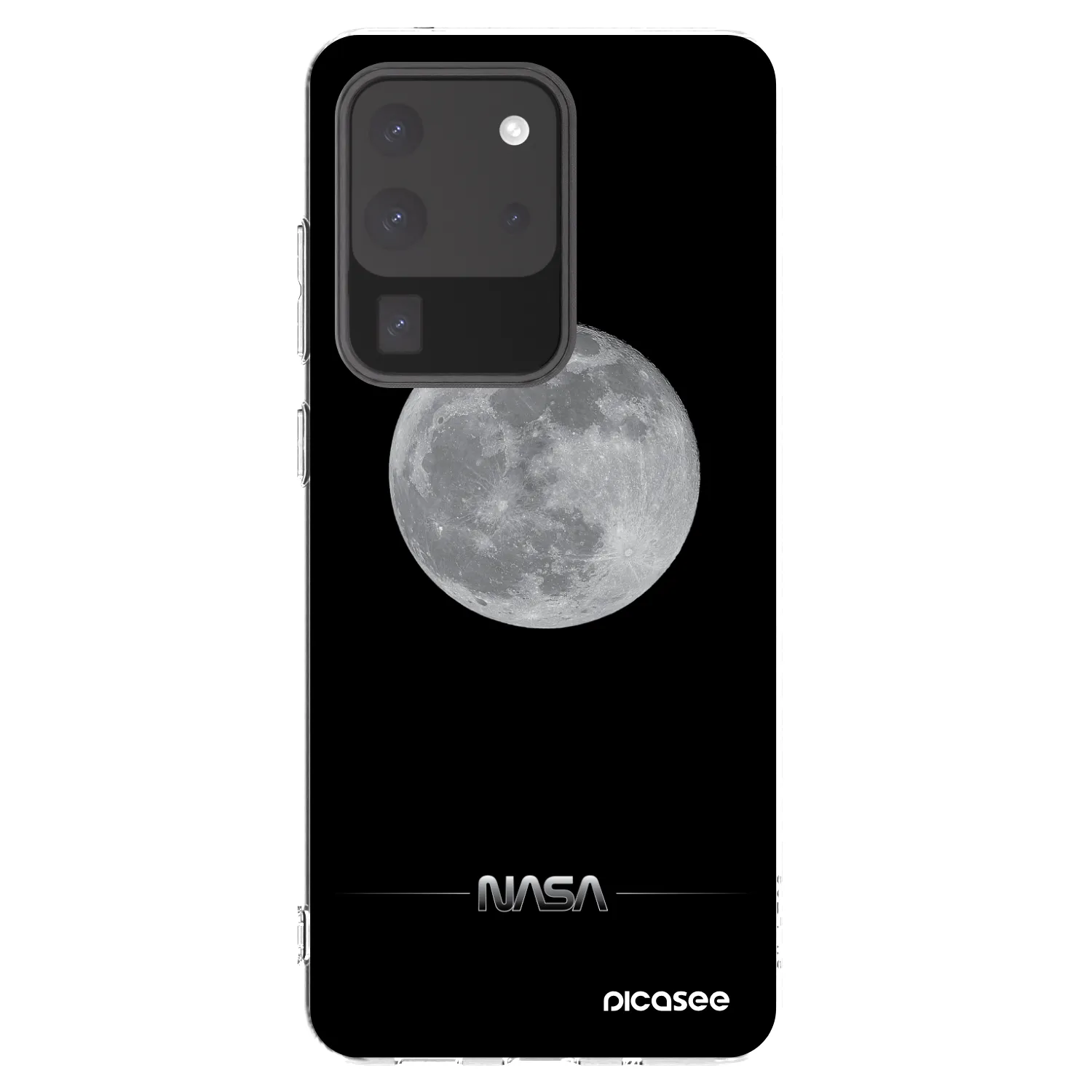 Picasee husă transparentă din silicon pentru Samsung Galaxy S20 Ultra 5G G988F - Moon Minimal