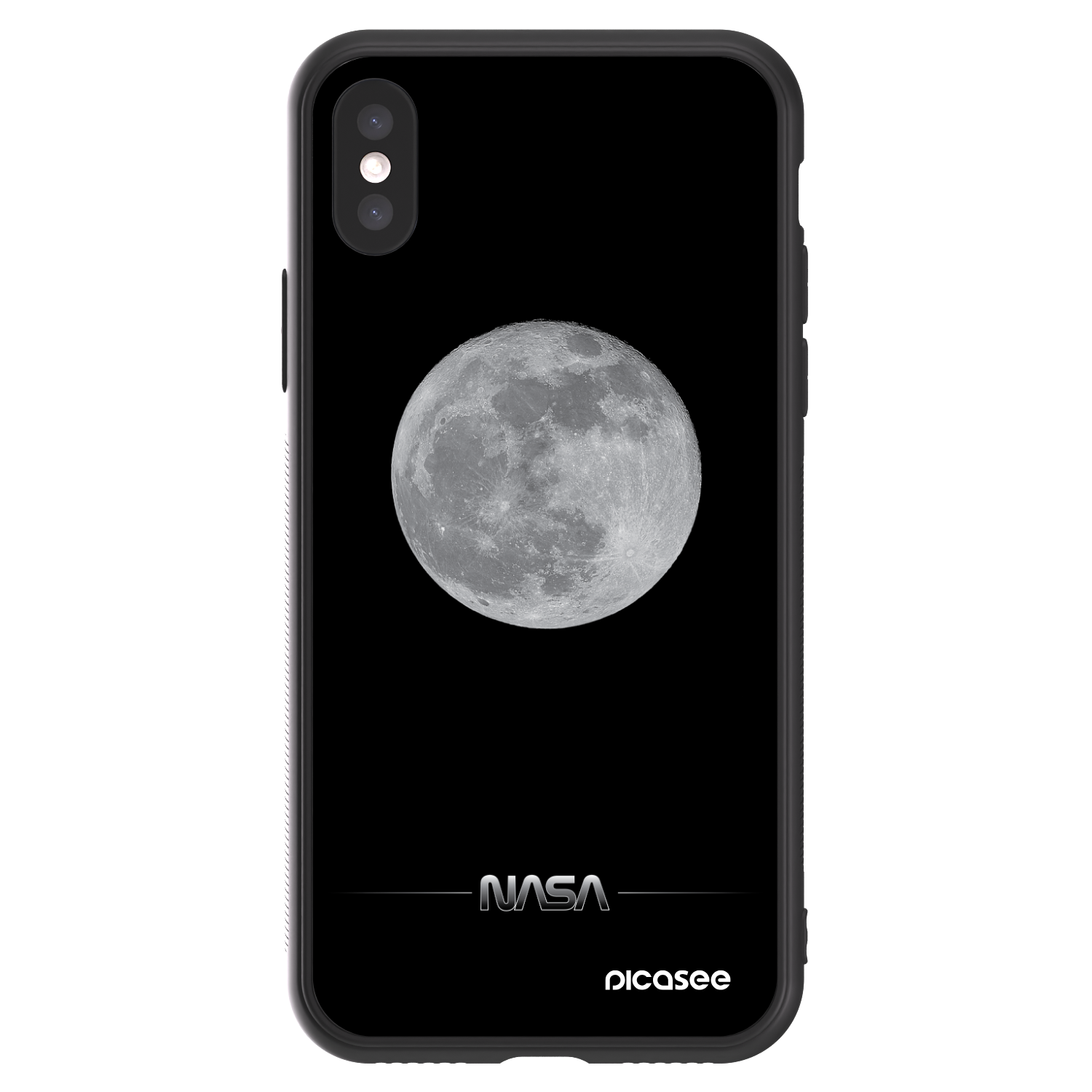 Picasee ULTIMATE CASE pentru Apple iPhone X/XS - Moon Minimal