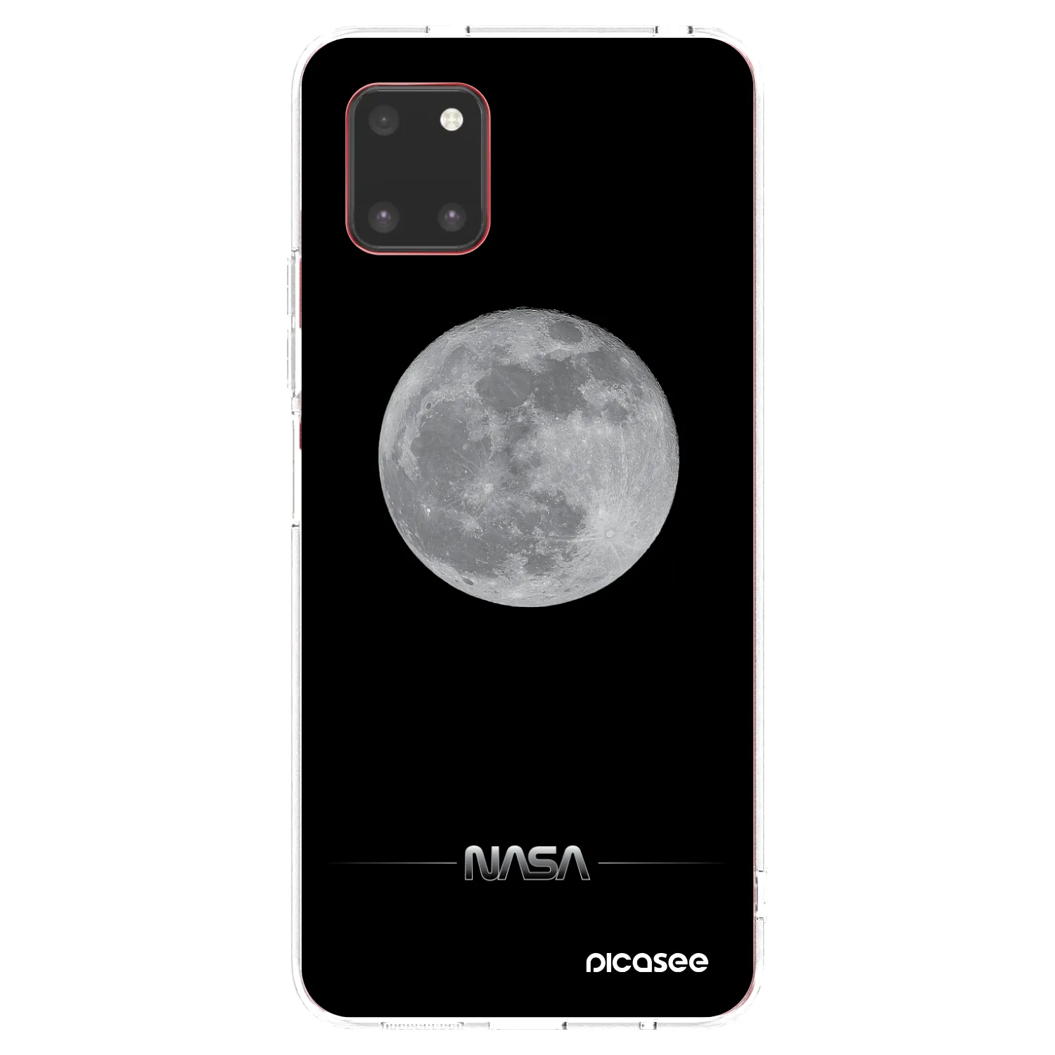 Picasee husă transparentă din silicon pentru Samsung Galaxy Note 10 Lite N770F - Moon Minimal