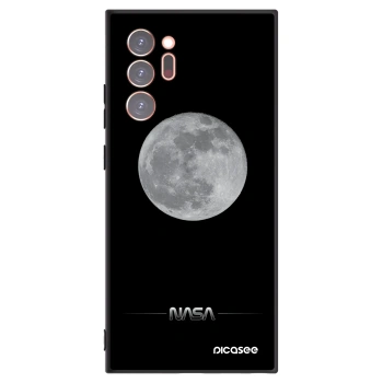 Picasee husă neagră din silicon pentru Samsung Galaxy Note 20 Ultra - Moon Minimal