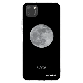 Picasee husă transparentă din silicon pentru Huawei Y5P - Moon Minimal