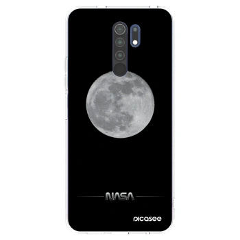 Picasee husă transparentă din silicon pentru Xiaomi Redmi 9 - Moon Minimal