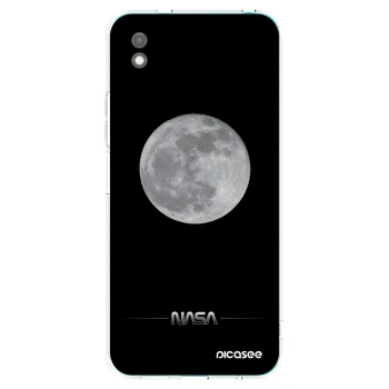 Picasee husă neagră din silicon pentru Xiaomi Redmi 9A - Moon Minimal