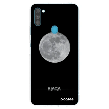 Picasee husă transparentă din silicon pentru Samsung Galaxy M11 - Moon Minimal