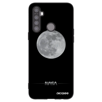 Picasee husă neagră din silicon pentru Realme 6i - Moon Minimal