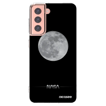 Picasee husă transparentă din silicon pentru Samsung Galaxy S21 5G G991B - Moon Minimal