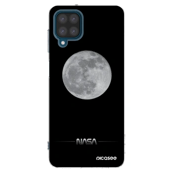 Picasee husă transparentă din silicon pentru Samsung Galaxy A12 A125F - Moon Minimal