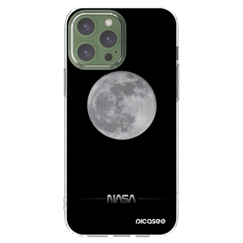Picasee husă transparentă din silicon pentru Apple iPhone 13 Pro Max - Moon Minimal