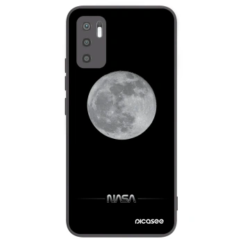 Picasee husă neagră din silicon pentru Xiaomi Redmi Note 10 5G - Moon Minimal