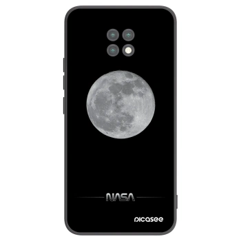 Picasee husă neagră din silicon pentru Xiaomi Redmi Note 9T - Moon Minimal