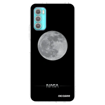 Picasee husă transparentă din silicon pentru Motorola Moto G60 - Moon Minimal