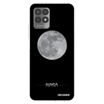 Picasee husă transparentă din silicon pentru Realme 8i - Moon Minimal