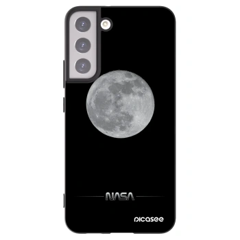 Picasee husă neagră din silicon pentru Samsung Galaxy S22+ 5G - Moon Minimal