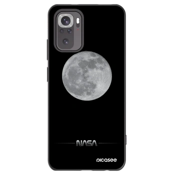 Picasee husă neagră din silicon pentru Xiaomi Redmi Note 11S 4G - Moon Minimal
