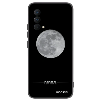 Picasee husă neagră din silicon pentru Realme GT Master Edition 5G - Moon Minimal