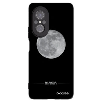 Picasee husă neagră din silicon pentru Huawei Nova 9 SE - Moon Minimal