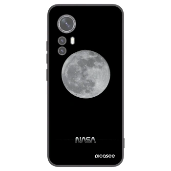 Picasee husă neagră din silicon pentru Xiaomi 12 - Moon Minimal