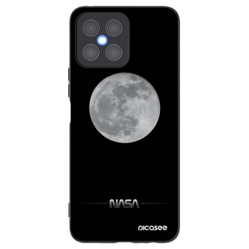 Picasee husă neagră din silicon pentru Honor X8 4G - Moon Minimal
