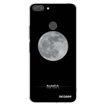 Picasee husă transparentă din silicon pentru Huawei P Smart - Moon Minimal