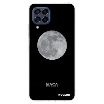 Picasee husă transparentă din silicon pentru Samsung Galaxy M53 5G - Moon Minimal