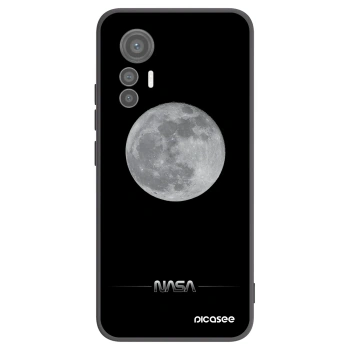 Picasee husă neagră din silicon pentru Xiaomi 12 Lite - Moon Minimal