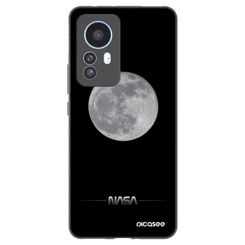 Picasee husă neagră din silicon pentru Xiaomi 12T Pro - Moon Minimal