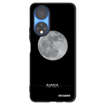 Picasee husă neagră din silicon pentru Honor X7 - Moon Minimal