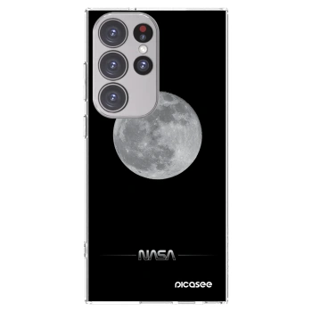 Picasee husă transparentă din silicon pentru Samsung Galaxy S23 Ultra 5G - Moon Minimal
