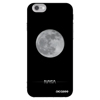 Picasee husă transparentă din silicon pentru Apple iPhone 6/6S - Moon Minimal
