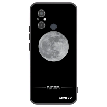 Picasee husă neagră din silicon pentru Xiaomi Redmi 12C - Moon Minimal