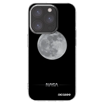 Picasee husă transparentă din silicon pentru Apple iPhone 15 Pro - Moon Minimal