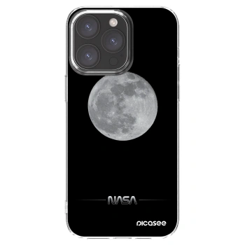 Picasee husă transparentă din silicon pentru Apple iPhone 15 Pro Max - Moon Minimal