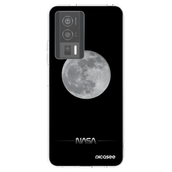 Picasee husă transparentă din silicon pentru Xiaomi Poco F5 Pro 5G - Moon Minimal