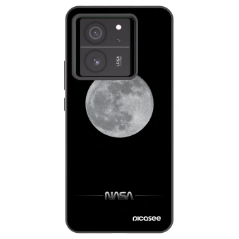 Picasee husă neagră din silicon pentru Xiaomi 13T - Moon Minimal