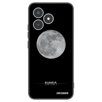 Picasee husă neagră din silicon pentru Realme C53 - Moon Minimal