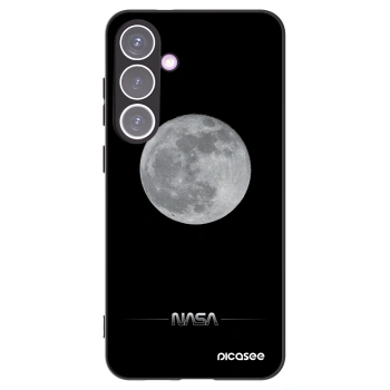 Picasee husă neagră din silicon pentru Samsung Galaxy S24+ S926B 5G - Moon Minimal