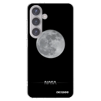 Picasee husă transparentă din silicon pentru Samsung Galaxy S24 S921B 5G - Moon Minimal
