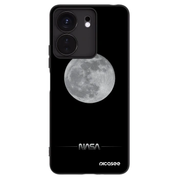 Picasee husă neagră din silicon pentru Xiaomi Redmi 13C 4G - Moon Minimal