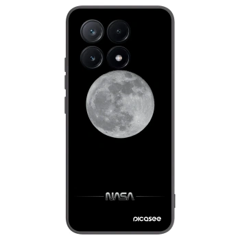 Picasee husă neagră din silicon pentru Xiaomi Poco X6 Pro - Moon Minimal