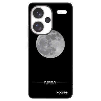 Picasee husă neagră din silicon pentru Xiaomi Redmi Note 13 Pro+ 5G - Moon Minimal