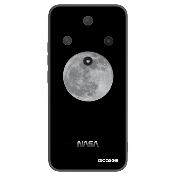 Picasee husă neagră din silicon pentru Honor Magic6 Lite 5G - Moon Minimal