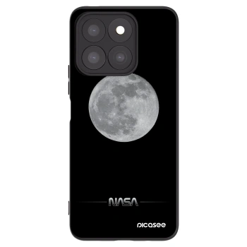 Picasee husă neagră din silicon pentru Honor X8b - Moon Minimal