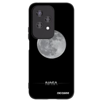 Picasee husă neagră din silicon pentru Honor 200 Lite - Moon Minimal
