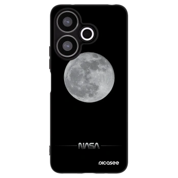 Picasee husă neagră din silicon pentru Xiaomi Redmi 13 4G - Moon Minimal